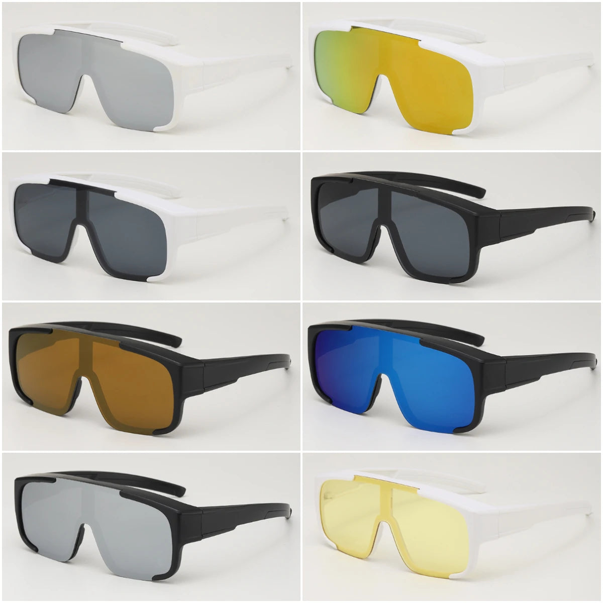 Men Wrap around Fit over Sunglasses Myopia Hyperopia Glasses Cover for Cycling Fishing Driving Women 2025 New Eyepiece